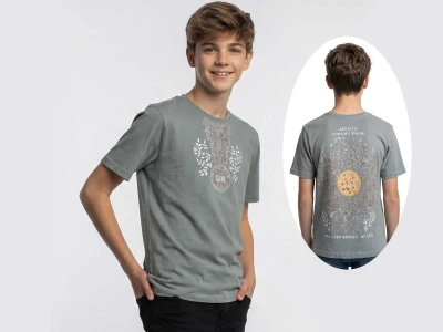 SAW Baskılı Erkek Tişört 