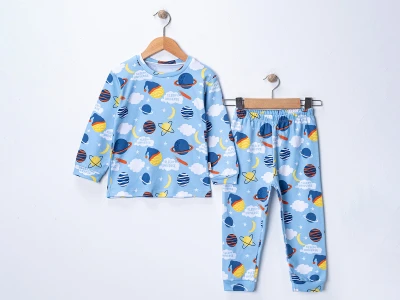 Sleepy Desenli Erkek Pijama Takım