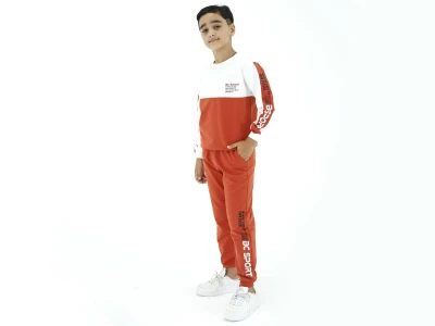 Toptan BICIR KİDS Sport Baskılı Erkek Takım  - Toptan Çocuk Giyim Beniz Kids