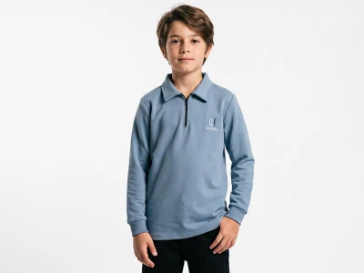 Toptan TANEM KİDS Sport Baskılı Fermuarlı Erkek Sweat  - Toptan Çocuk Giyim Beniz Kids