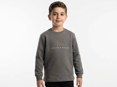 Toptan TANEM KİDS Style Baskılı Erkek Sweat  - Toptan Çocuk Giyim Beniz Kids