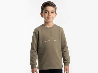 Toptan TANEM KİDS Style Baskılı Erkek Sweat  - Toptan Çocuk Giyim Beniz Kids