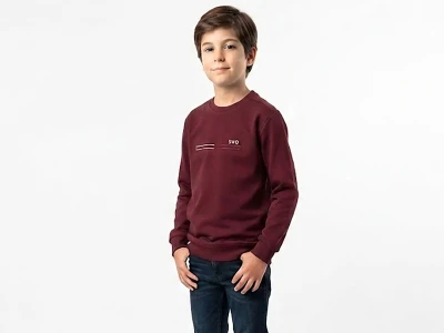 Toptan TANEM KİDS Swo Baskılı Erkek Sweat  - Toptan Çocuk Giyim Beniz Kids