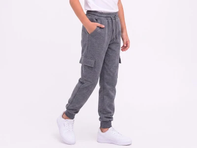 Toptan MİSS MODEL Tek Komando Cepli 2 İp Unisex Okul Tek Alt FÜME - Beniz Bebe