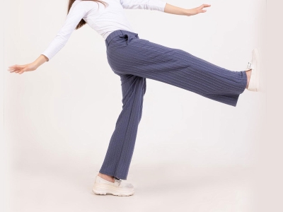 Triko Kumaş Kız Pantolon