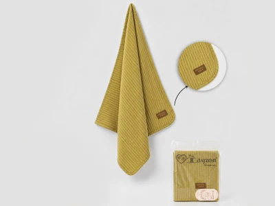 Toptan CAYZEN Unisex Bebek Battaniye 85x95 CM YEŞİL - Beniz Bebe